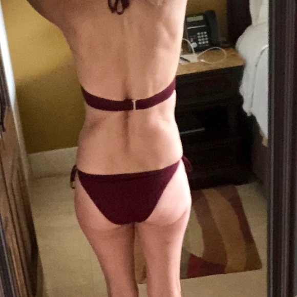 COPY - H&M burgundy lace bikini with tags - Picture 2 of 4